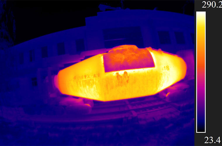 鱼雷罐红外热像仪:给钢铁巨龙装上“透视眼”,安全效率双丰收