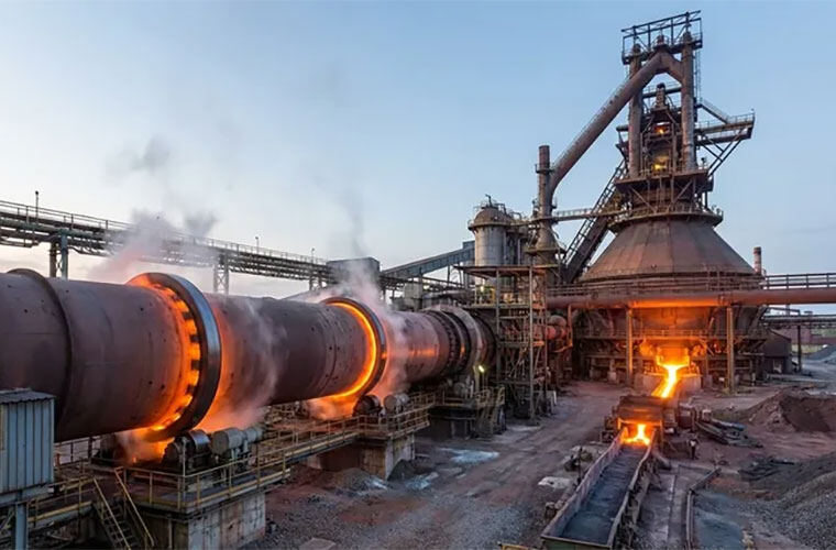 再也不用爬高炉了!热像仪一照,高炉外壁哪里过热秒现形