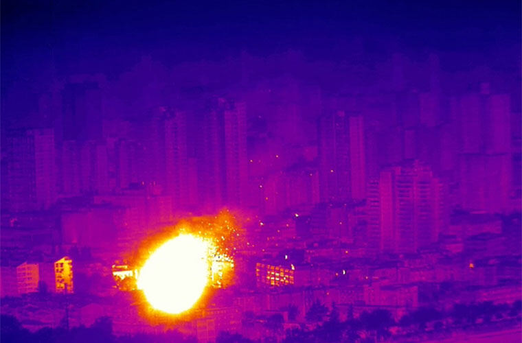 消防热成像仪如何看穿浓烟拯救生命？