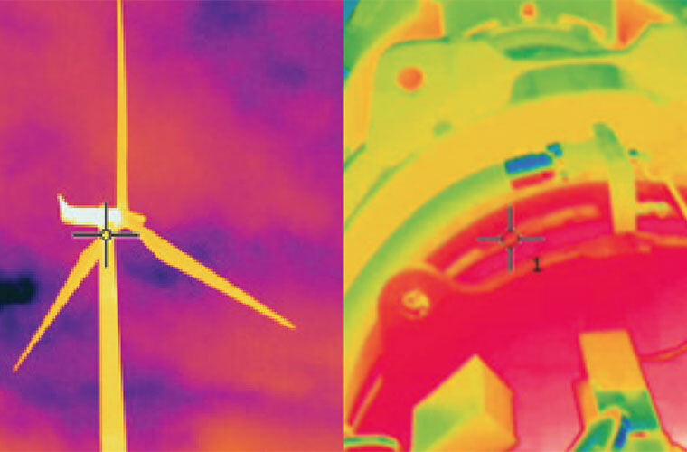 风电检测热像仪：站在双碳风口，捕捉看不见的设备“温度脉搏”