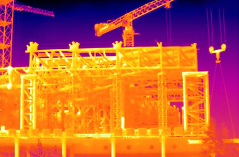 如何用建筑红外热像仪进行热工缺陷检测？