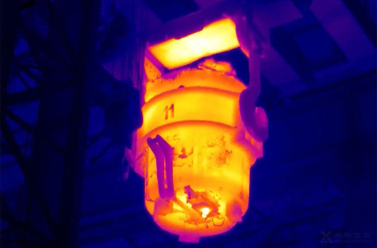 钢包热像仪穿包预警的具体工作原理是什么?