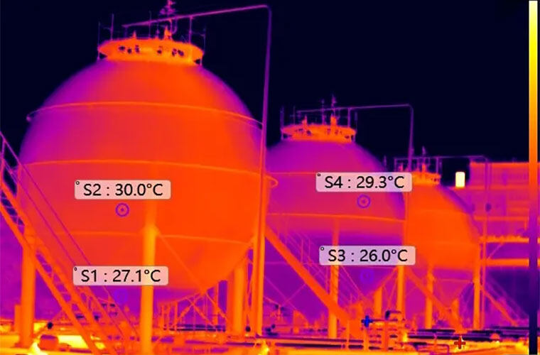 红外热像仪在漏油检测中的优势和应用