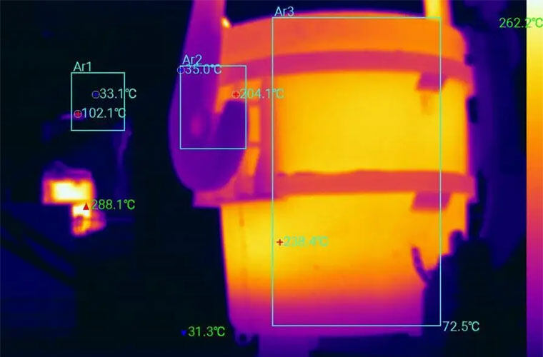 红外热像仪在铜冶炼温度监测中发挥巨大作用